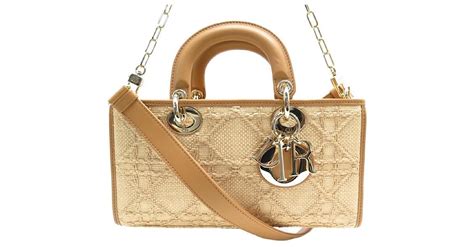 raffia dior bag